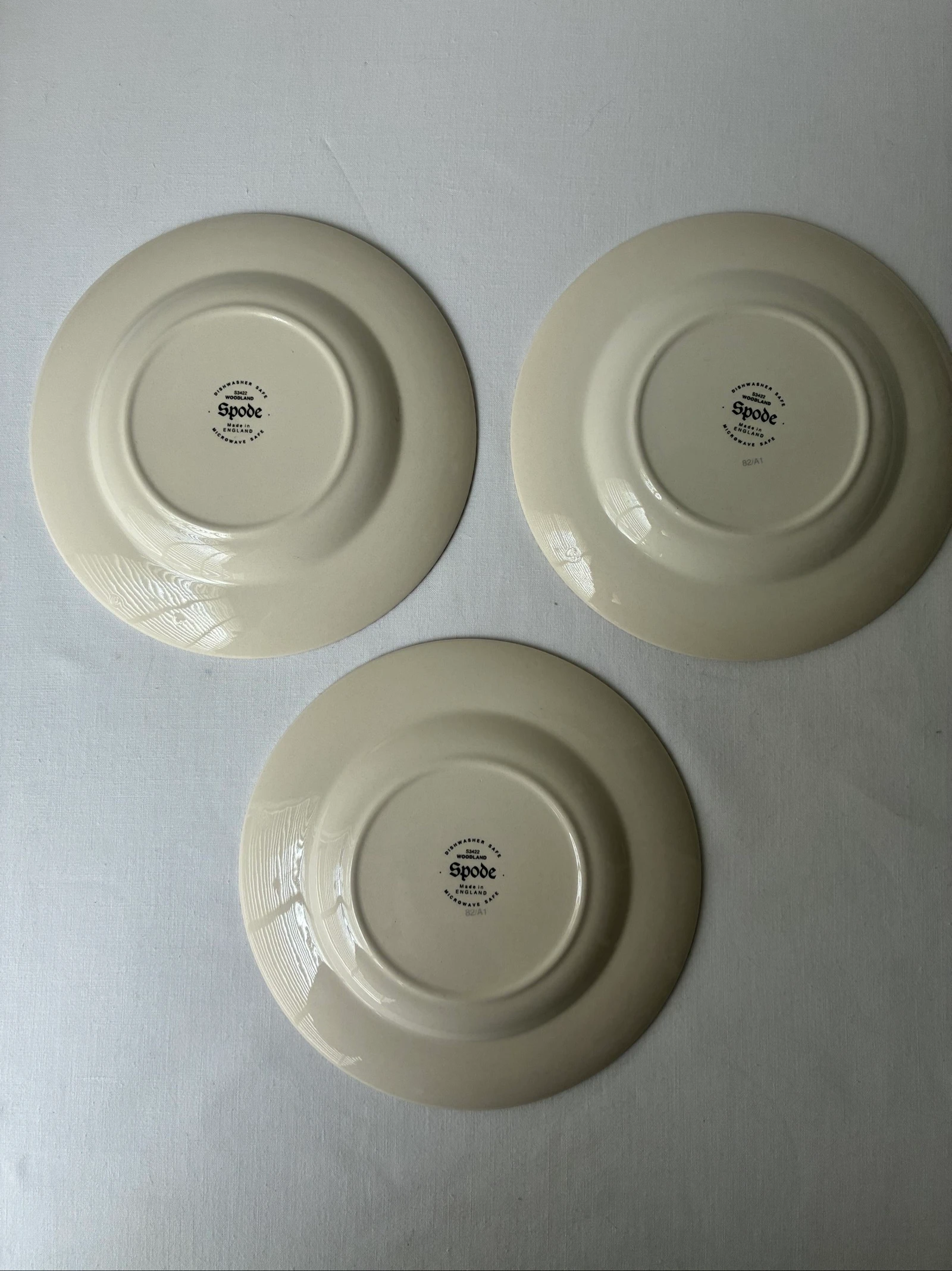 Spode Woodland 'Snipe' dessert plates (set of 3) – photo 8